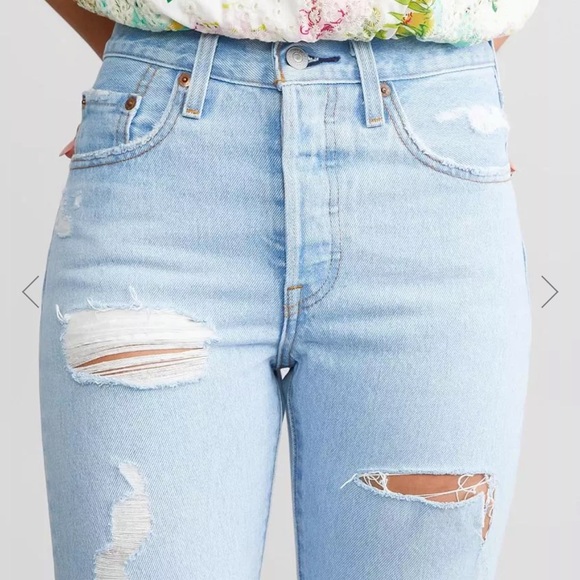 Levi’s 501 cropped jeans - Picture 2 of 11